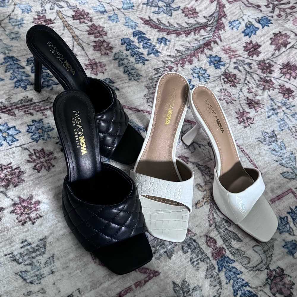2 Pairs of Heels